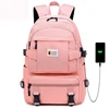 USB charging Stylish Backpack Women Backpack 14 15.6 inch Laptop School Backpacks Schoolbag College Back Pack 3