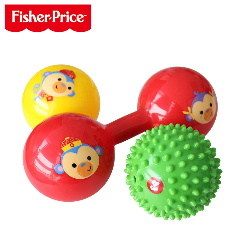 FISHER-PRICE детские игрушки 0-12 месяцев Игрушки новорожденный тренировочный мяч младенческий детский сад обучающая игрушка мяч игрушки для детей