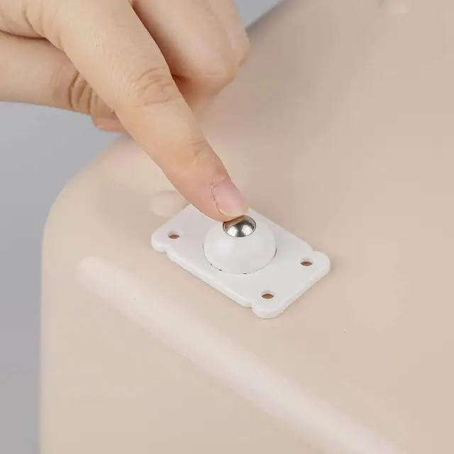 4Db Ragasztógörgő-Szíjtárcsa Tároló Doboz 360 Fokos Alacsony Zajú Roller Univerzális Nincs Karcolók Kerekek