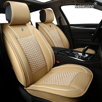 

kokololee 1 PCS front car seat cover For kia sportage 2011 2015 rio 3 4 carens carnival cerato ceed optima seats accessorie