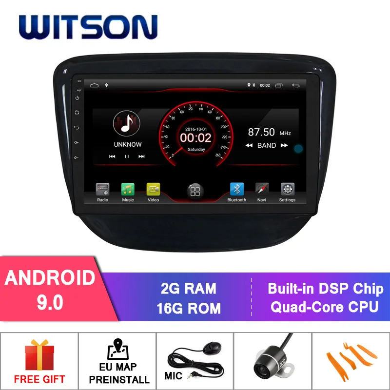 Flash Deal WITSON 9" FULL HD TOUCH SCREEN Android 9.0 Octa-Core Car GPS Multimedia Navigation For CHEVROLET CAVALIER Car DVD Player 0