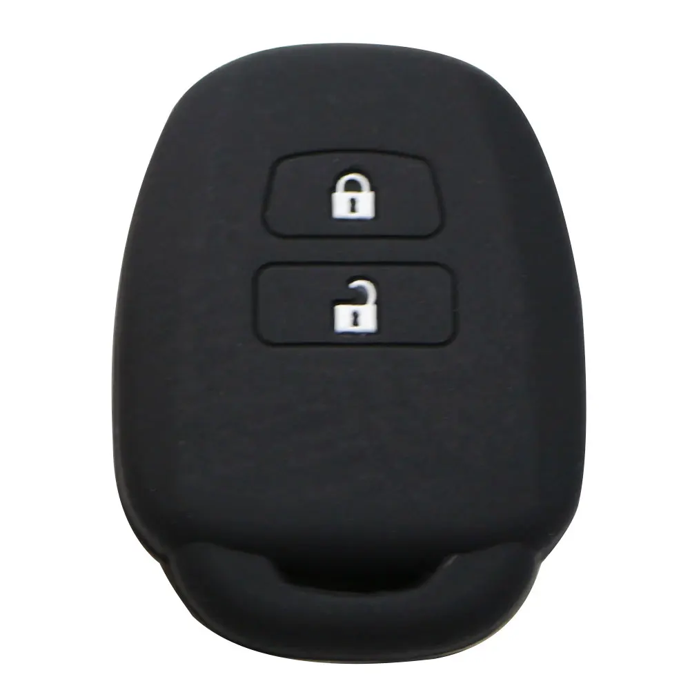Zlord автомобильный чехол для ключей для Toyota Aqua Ractis Vitz RAV4 HiAce Land Cruiser силиконовый пульт дистанционного брелока чехол держатель кожи 2010