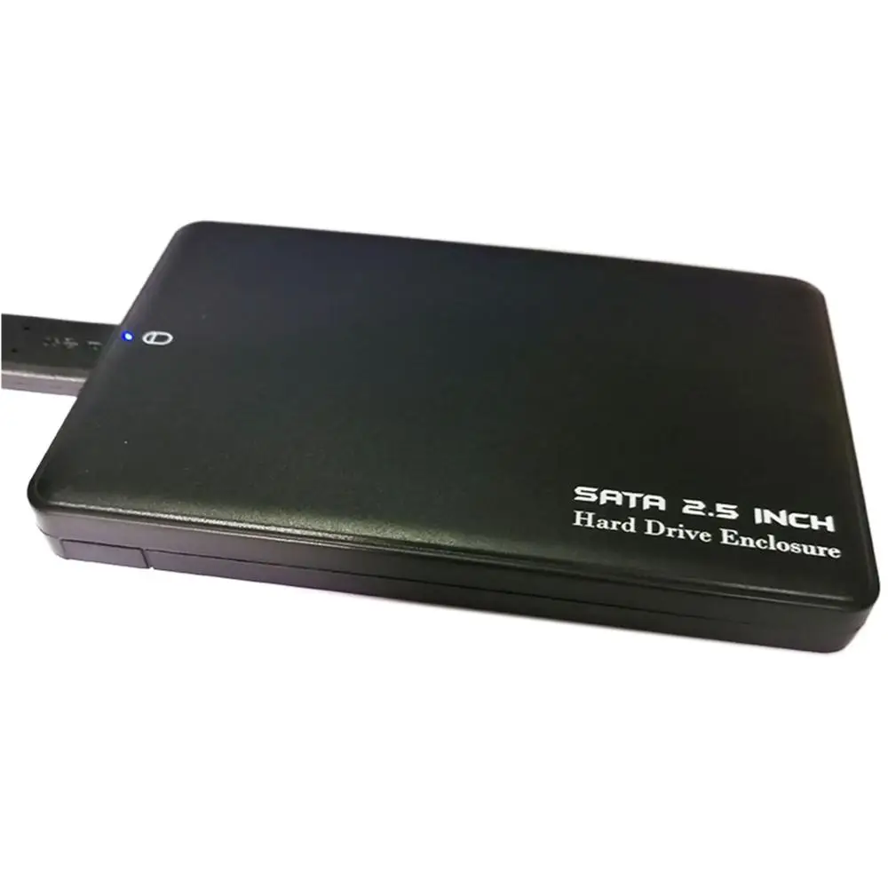 2," внешний корпус Hdd для жесткого диска USB3.0 Sata портативный корпус HDD жесткий диск корпус ABS черный Hdd коробка инструмент высокое качество