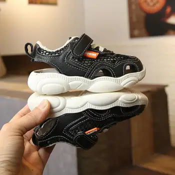 

New summer girls boys sandals for kids children baby toddler sandals beach baby flat casual mesh sandal