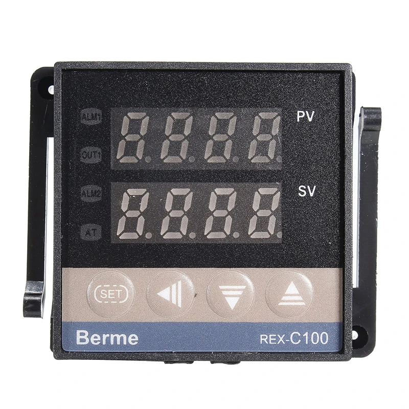 Цифровой PID контроль температуры+ 40A SSR+ K измерительный REX-C100 термопары