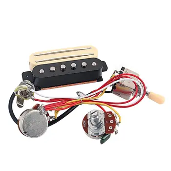 

Rail Bridge Single Humbucker Pickup with Wire for CigarsST Box Electric Guitar Humbucker Pickup with Wire for Box Electric Guita