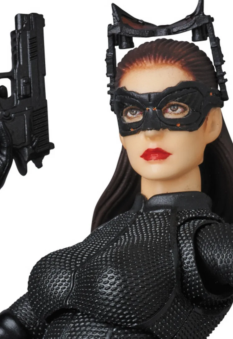 Mafex № 009 DC Comics Темный рыцарь: возвращение и Женщина-кошка Селина Кайл фигурку модель игрушки для детей Бесплатная доставка