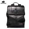 BISON DENIM New Men Large Capacity Backpack Fashion Leather Waterproof Men Backpack Casual Laptop Travel School Bags N2581 1