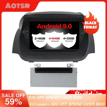 

DSP Android 9.0 Car DVD Player GPS Navigation For Ford Fiesta 2013 2014 2015 2016 radio player Auto stereo Multimedia head unit