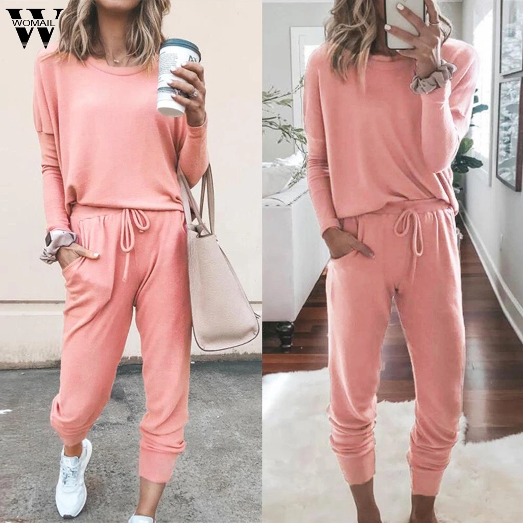 peach tracksuit womens