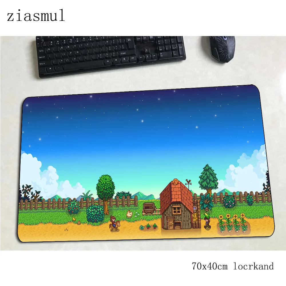 Stardew valley коврик для мыши геймер 700x400x3 мм игровой коврик для мыши 3d notbook Настольный коврик мода padmouse игры pc gamer коврики геймпад