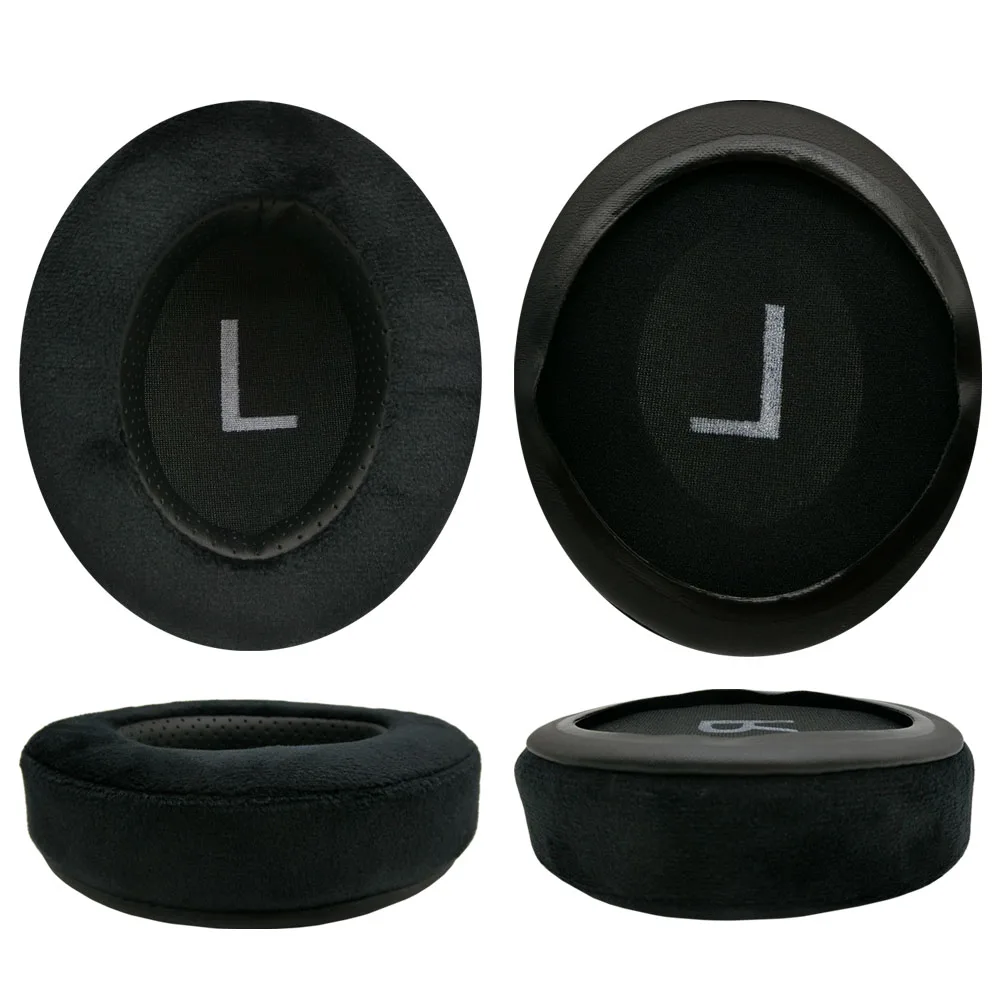 HyperX Cloud Revolver 리볼버 S 헤드셋 부품 가죽 쿠션 벨벳 귀마개 이어폰 용 새 업그레이드 교체 용 이어 패드