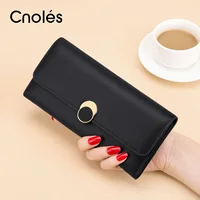 Cnoles Luxury Round Shape Wallets Purses Handbag 1