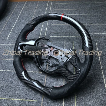 

Customized carbon fiber Steering Wheel For Honda Ciimo with Perforated leather Steering Wheel replacement