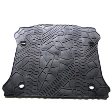 

Car Trunk Mat Cargo Floor Mat with Subwoofer Rear Cargo Tray Storage Pads for Jeep Wrangler JK JL 2007-2017 2018 2019 2020 2021
