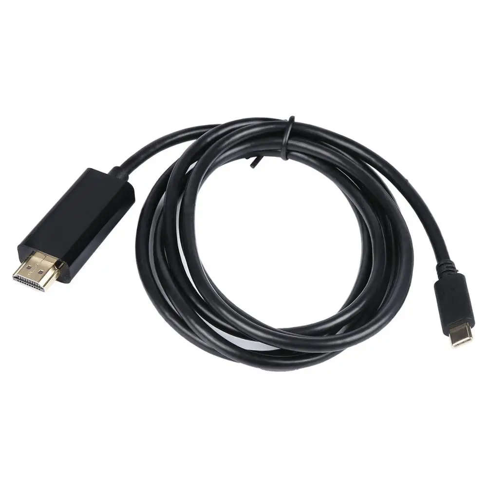 1,8 M usb type C штекер HDMI M 4K* 2K кабель UHD 1080p для MSI Google ноутбук Macbook CA