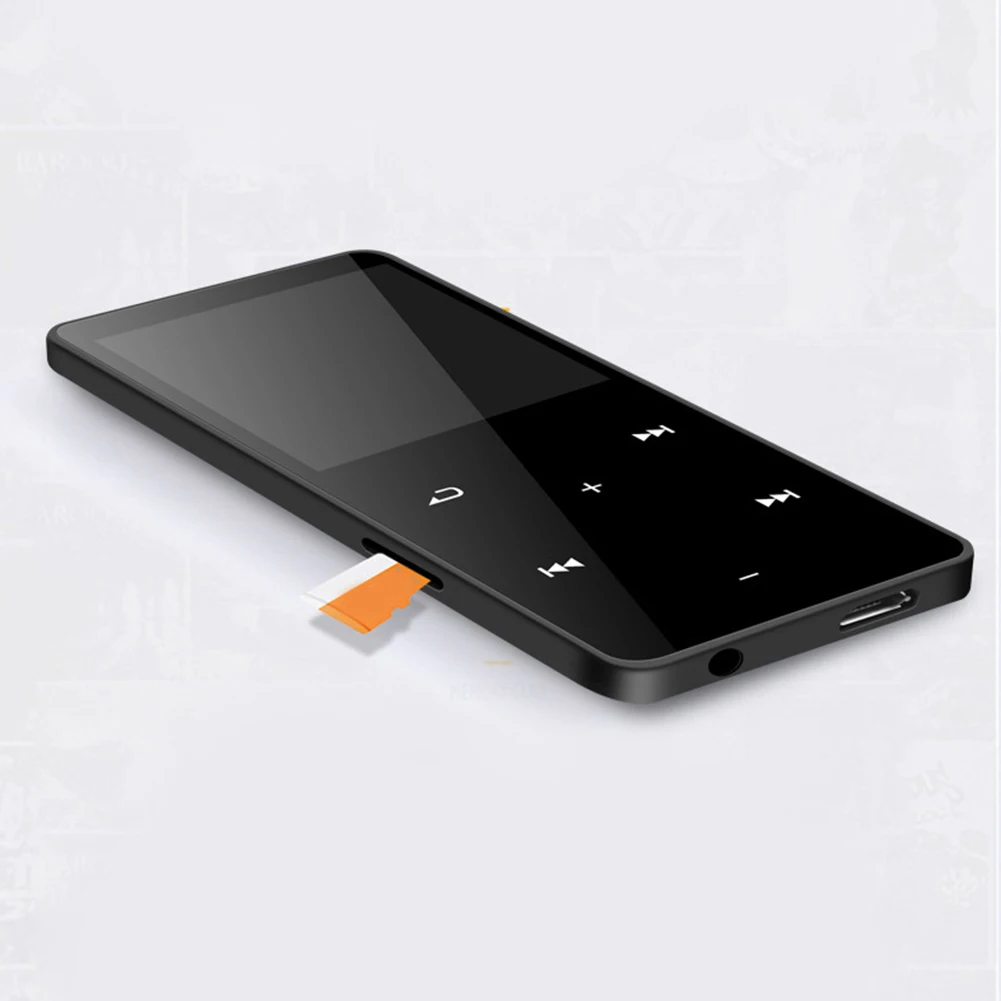 8G студентов сенсорный ключ Bluetooth HIFI Многофункциональный fm-радио Поддержка TF карты портативный с динамиком музыка MP4 плеер беспроводной