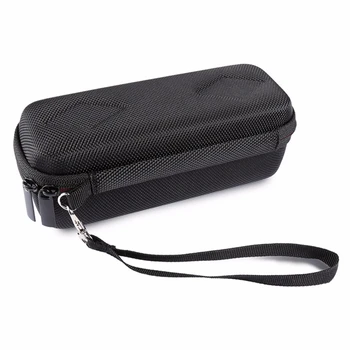 

Travel Carrying Wireless Speaker Case For Anker SoundCore 1 Bluetooth With Mesh Dual Pocket Audio Cable Bag Hand Strap zipper