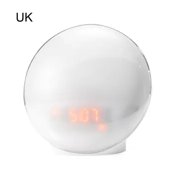 

Alarm Clock with Lighting Effects Night Lamp with 20 Programmable Brightness Alarms Simulation of Sunrise and Sunset