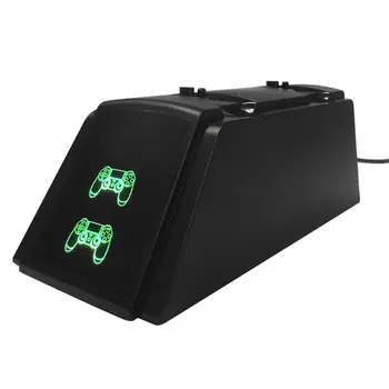 

Game Console Accessories Charging Dock for PS4 Gamepad Charger Stand Cradle for Plays-tation 4 / Pro / Slim Wireless Controller