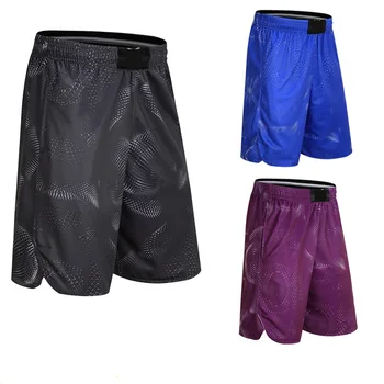 Pantalones cortos de baloncesto para hombre, deportivos con bolsillo, de deporte corto