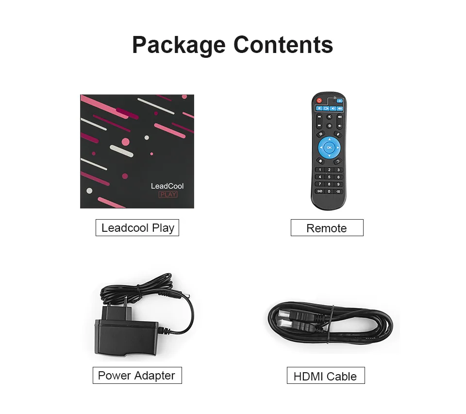 QHDTV Android 9,0 Франция IPTV арабский ящик Leadcool Play RK3318 4K 1 год IPTV подписка IPTV Бельгия Нидерланды арабский ящик