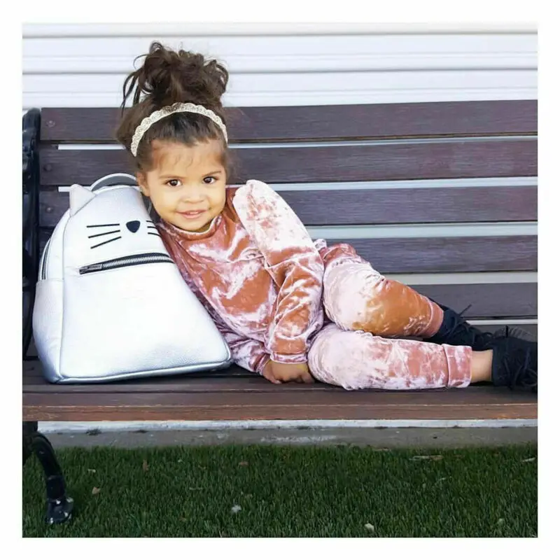 Newborn Kids Baby Girl Velvet Tops T-Shirt Leggings Long Pants Outfits Clothe