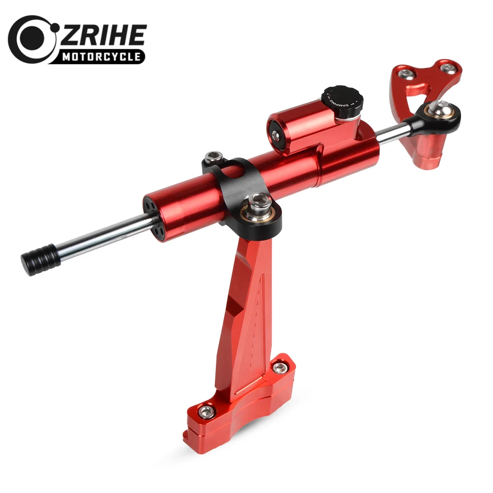 Мотоцикл амортизатор рулевого механизма мотоцикла стабилизатор рулевого управления принадлежности амортизатора комплект кронштейнов для HONDA CB650F