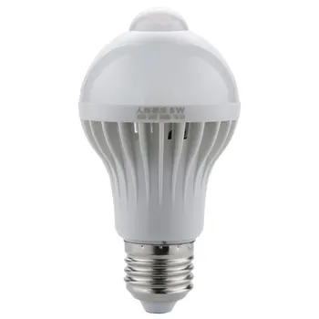 

LED PIR Motion Sensor Lamp 220V LED Bulb Auto Smart Intelligent PIR Infrared Body Motion Sensor Light E27 Socket
