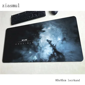 

eve online mouse pad 80x40cm gaming mousepad anime hot sales office notbook desk mat locrkand padmouse games pc gamer mats