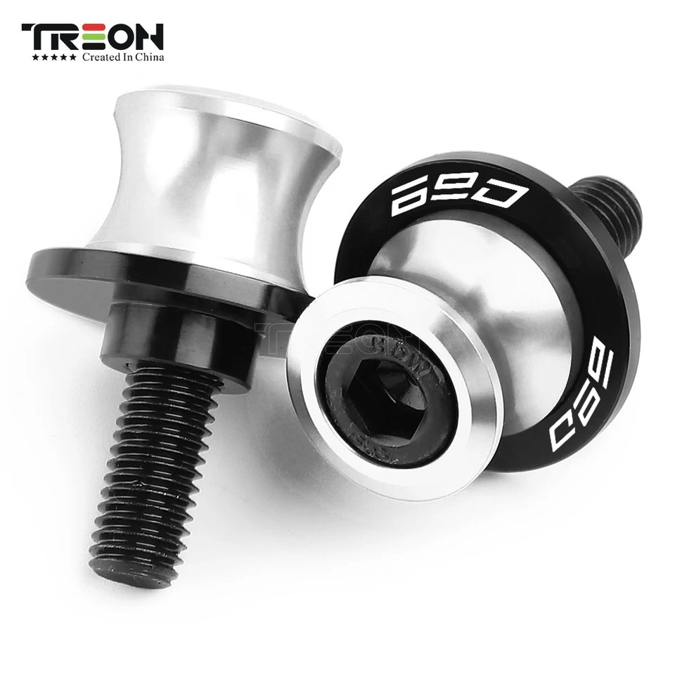 Motorrad Schwingen Spulen Slider Schrauben 10mm - CNC Aluminium Für KTM 690 SMC/R