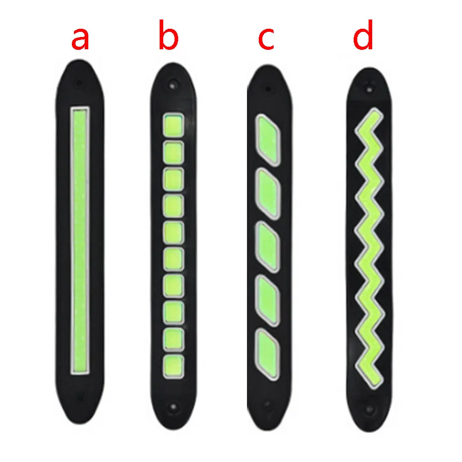 Car-Styling-car-driving-Day-Running-Light-drl-Waterproof-COB-Day-Time-Working-Lights-Flexible-LED