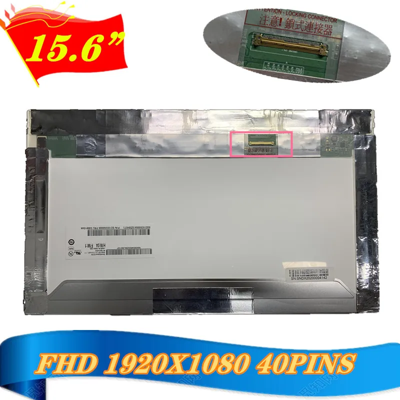 Ntsc B156hw01 V.4 V.7 Fit B156hw01 Ltn156ht01 Lp156wf1 tl b1 b2 c1 a1 Tela de Lcd 15.6 1920*1080 Full hd Levou Display de Matriz 95