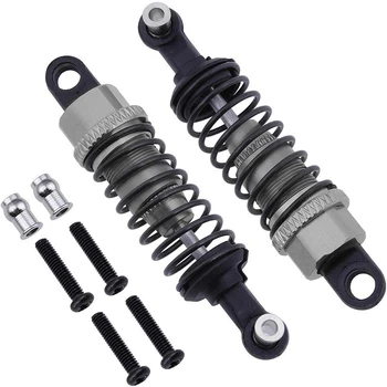 

Hot 4Pcs Aluminum Shock Absorber Assembled Damper Replacement A949-55 for WL-toys 1/18 RC Car A959 A979 K929 A959-B A969-B A979B