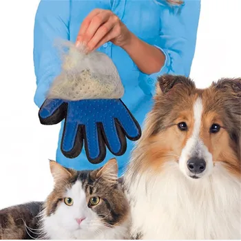 

Pet Products Pet Cat Hair Remove Gloves Massage Grooming Glove Effective Dog Combs Cleaning Gloves Brush Free WorryFree Shipping