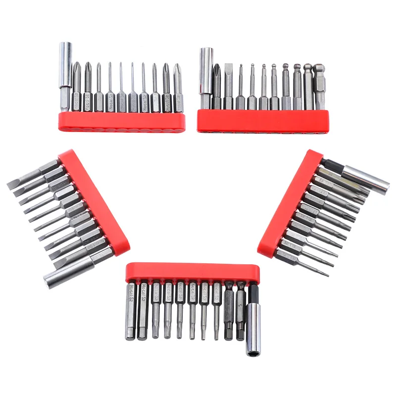 Набор отверток Магнитный Torx с одной головкой прецизионный шестигранный хвостовик S2 стальные отвертки биты 6,35 мм 1/4 'набор инструментов для ремонта
