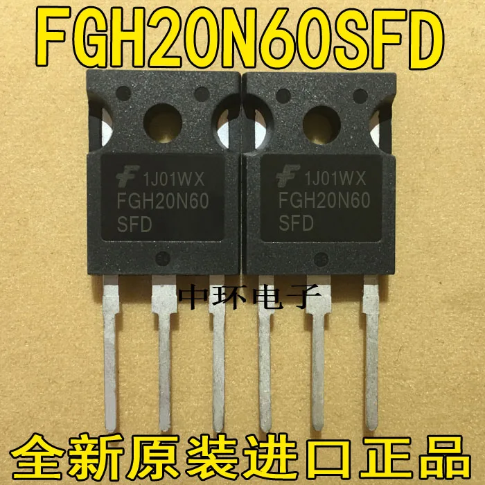 

10pcs/lot FGH20N60 SFD UFD 20A/600V 20N60