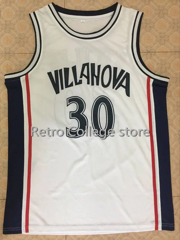 

high quality #30 Kerry Kittles Villanova Wildcats mens Basketball Jersey Embroidery Stitched any Number and name