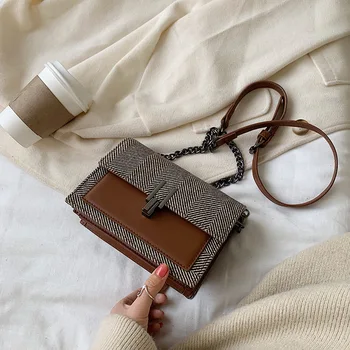 

Chain Crossbody Bags For Women 2020 Luxury Handbags Designer Ladies Hand Tote Shoulder Messenger Bag Sac A Main Female Sling