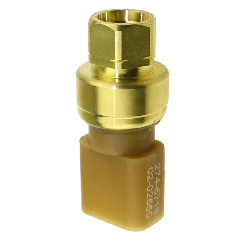 

DWCX 3 Pins Excavator Engine Fuel Oil Pressure Sensor Switch Metal Fit For Caterpillar CAT C15 C175 C175- C27 274-6719