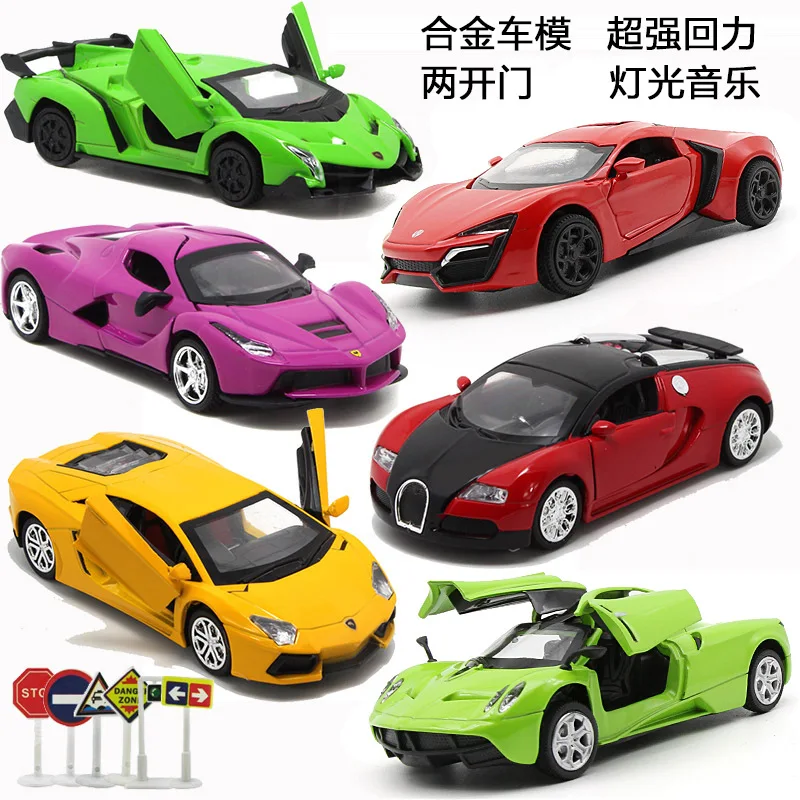 

Boxed Alloy Car Model Rambo Toy Car Model CHILDREN'S Toy Car Sound And Light Pull Back Car Gift
