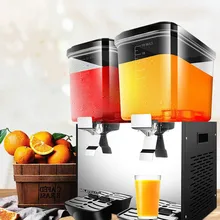 Коммерческий горячий и автомат для подачи холодных напитков сок машина большой емкости напитков наиболее прибыльный