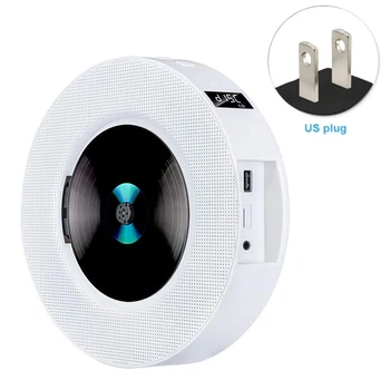 

Wall Mountable Bluetooth CD Player Hdmi 1080p Listenning Music HIFI Mini Portable USB AVI Multifunctional Prenatal Education