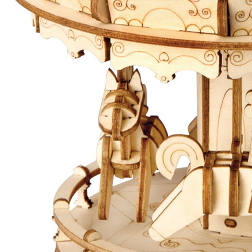 Креативная камера для самолета merry-go-круглая 3D Головоломка DIY игрушка подарок для взрослых и детей головоломки украшения творческие украшения-игрушка Новинка