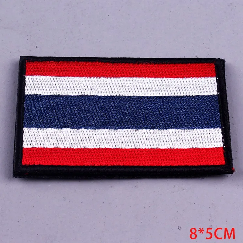 Prajna Hook&Loop Tactical Patches Armband Embroidered Army Badge For Clothing Bag Military Country Flag Hook Loop Applique DIY F - Цвет: 0011
