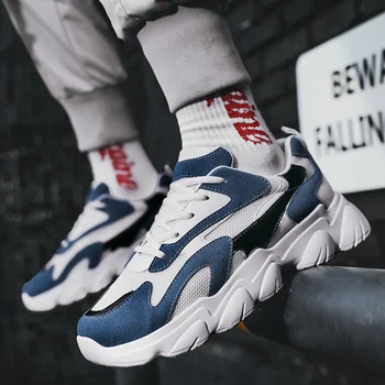 

Sooneeya New Four Seasons Youth Fashion Trend Shoes Men Casual Ins Hot Sell Sneakers Men New Colorful Dad Shoes Male Big Size