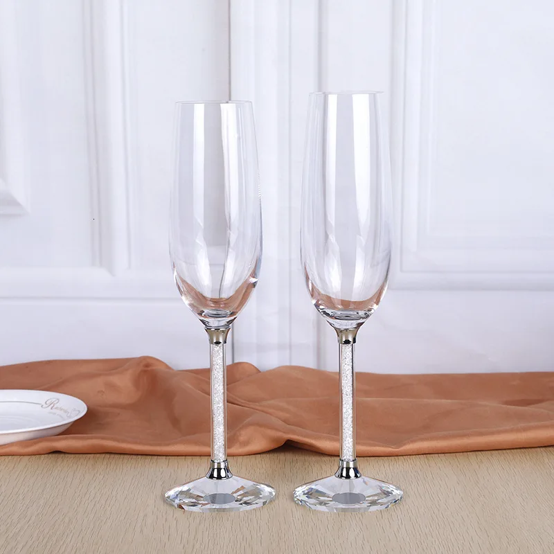 Bodum питьевой стеклянный Свадебные бокалы для шампанского флейты вечерние бар пузырьковый винный тюльпан бокал для коктейлей тумблер Verre а вин лучшие подарки