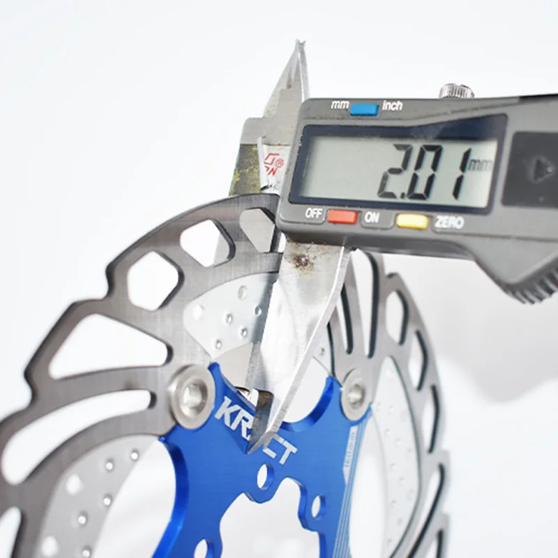 KRSCT 1 Pcs 160Mm MTB DH Mountain Bike Rotor Cooling Brakes Down Hill Bicycle Floating Brake Disc Six Screw Bike Parts