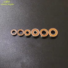 Нержавеющая сталь Гибридный Керамический шарикоподшипник рыболовные аксессуары для катушек 5*11*4/3*8*4/3*10*4/4*7*2,5/5*8*2,5