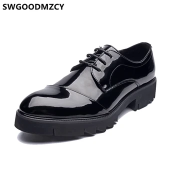 

Formal Shoes Men Classic Wedding Shoes Men Office Italian Brand Designer Shoes Men Coiffeur Patent Leather Zapatos Oxford Hombre